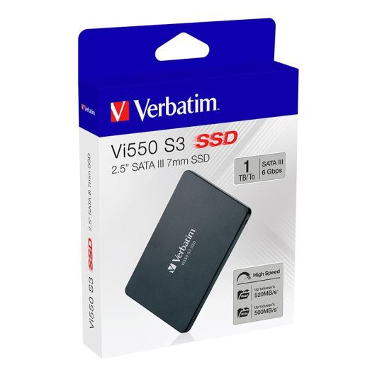 Disque dur SSD interne VERBATIM Sata 1To Vi550 S3