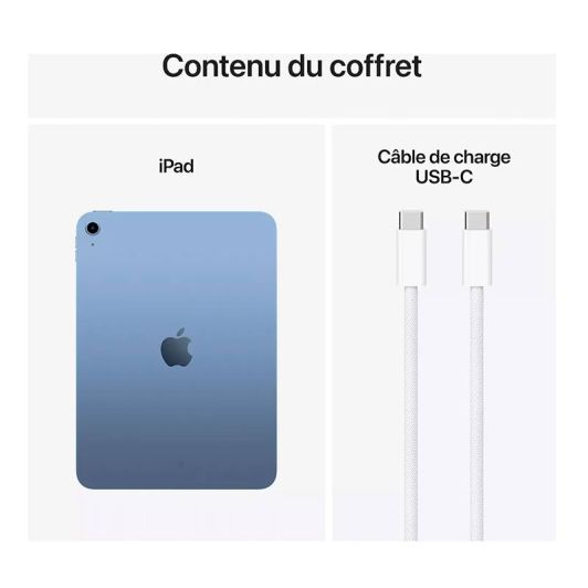 APPLE iPad 11 (A16) 128Go Bleu
