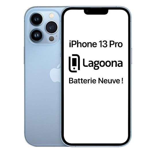APPLE iPhone 13 Pro 256Go Bleu  Reconditionné grade A+ Batterie neuve