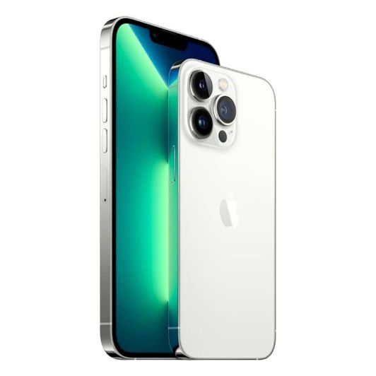 APPLE iPhone 13 Pro Max 128 Go Argent reconditionné Grade A+ Batterie neuve