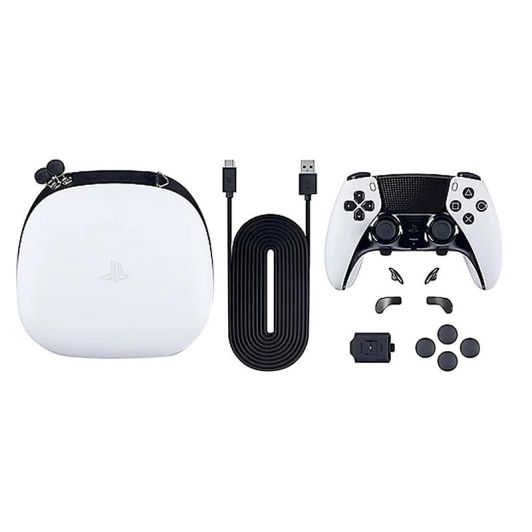 Manette pour PS5 Dualsense Edge blanche V2