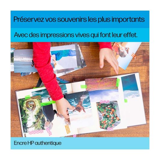 Cartouche d'encre authentique grande capacité noir HP 305XL