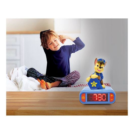 Réveil enfant LEXIBOOK Veilleuse Chase