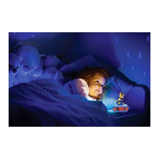 Réveil enfant LEXIBOOK Veilleuse Chase