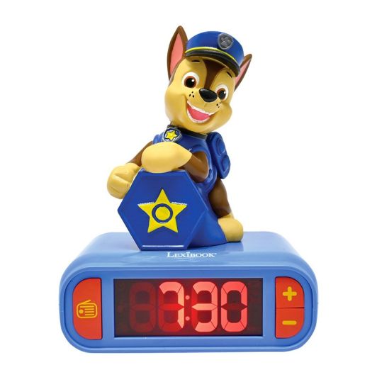 Réveil enfant LEXIBOOK Veilleuse Chase