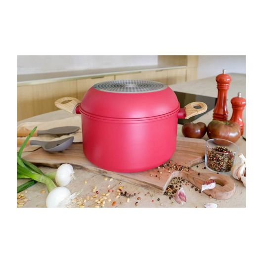 Batterie MENASTYL SUPERBALL 8 pièces rouge