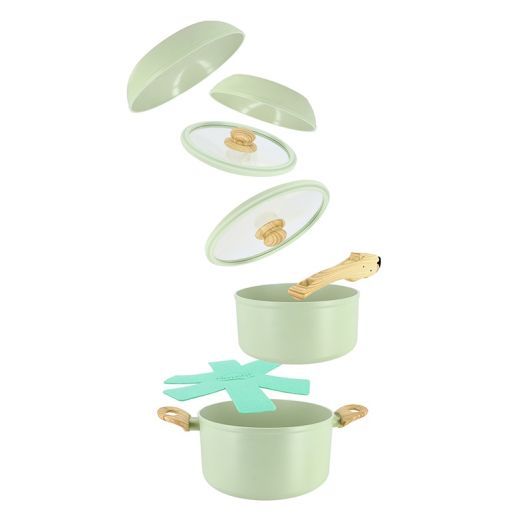 Batterie MENASTYL SUPERBALL 8 pièces céladon