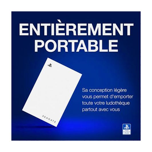 Disque Dur SEAGATE Game drive pour PS5 2To OFFICIEL