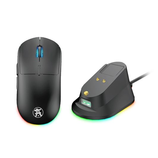 Souris gaming AKUMA OTAKU M06WL 7200Dpi avec base de recharge magnétique