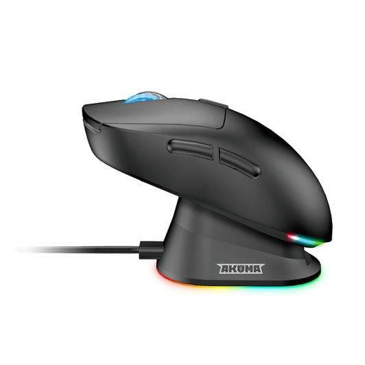 Souris gaming AKUMA OTAKU M06WL 7200Dpi avec base de recharge magnétique
