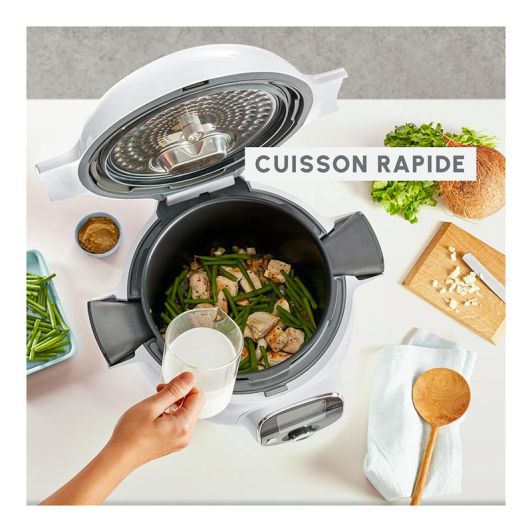 Multicuiseur MOULINEX COOKEO 80 recettes + spatule