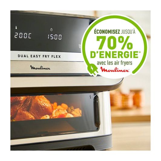 Friteuse sans huile MOULINEX 9L flex - EX922DF0