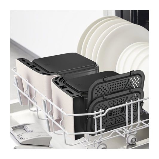 Friteuse sans huile MOULINEX double bac 10,5L - EZ942AF0