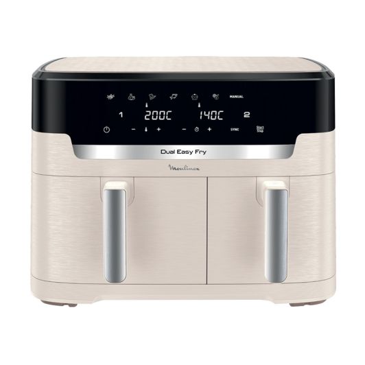 Friteuse sans huile MOULINEX double bac 10,5L - EZ942AF0