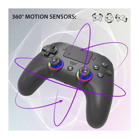 Manette PS5 SUBSONIC sans fil noire