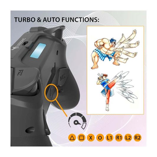 Manette PS5 SUBSONIC sans fil noire