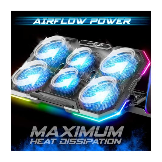 Support de refroidissement pour ordinateur SPIRIT OF GAMER Airblade 700 jusqu'à 17.6