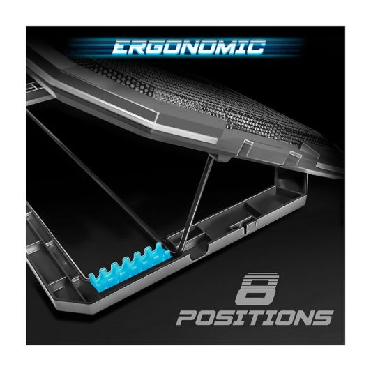 Support de refroidissement pour ordinateur SPIRIT OF GAMER Airblade 700 jusqu'à 17.6