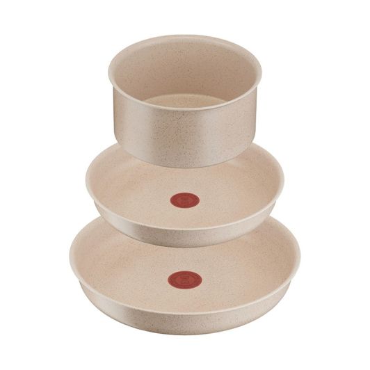 Batterie TEFAL Ingenio Delight 8 pièces crème