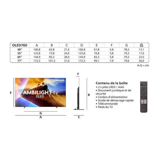 TV OLED 55