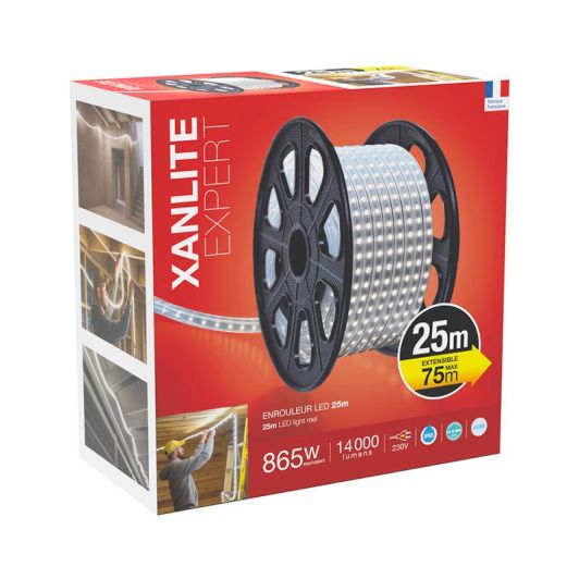 Ruban LED XANLITE pour chantier 25M