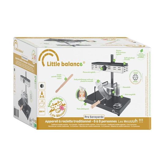 Raclette LITTLE BALANCE traditionnelle 1/2 meule - LB8752