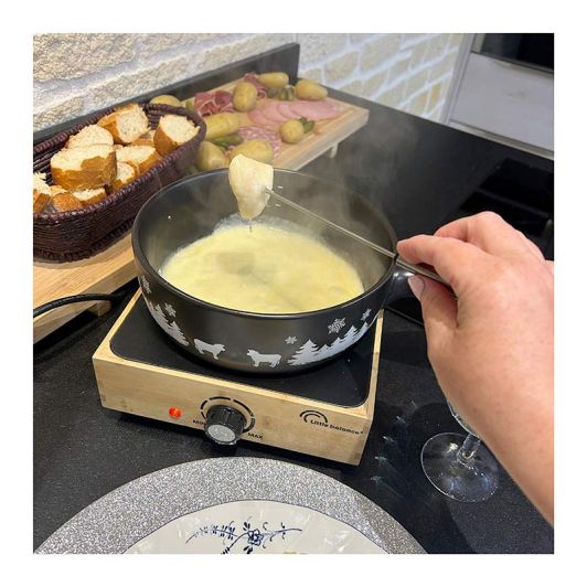 Appareil à fondue LITTLE BALANCE avec caquelon céramique LB8966