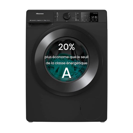Lave-linge hublot 10 kg HISENSE W1014GEVMB2