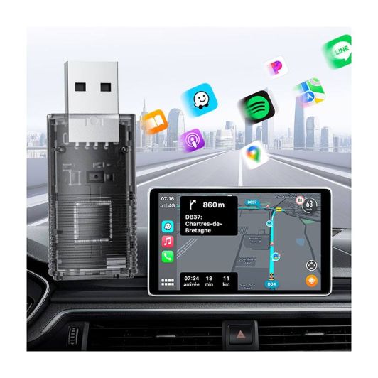 Adaptateur TECHNNAX USB Carplay android
