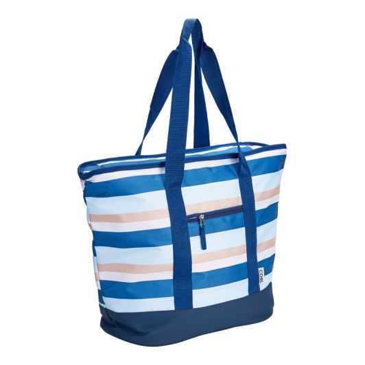 Sac isotherme souple 24L à rayures