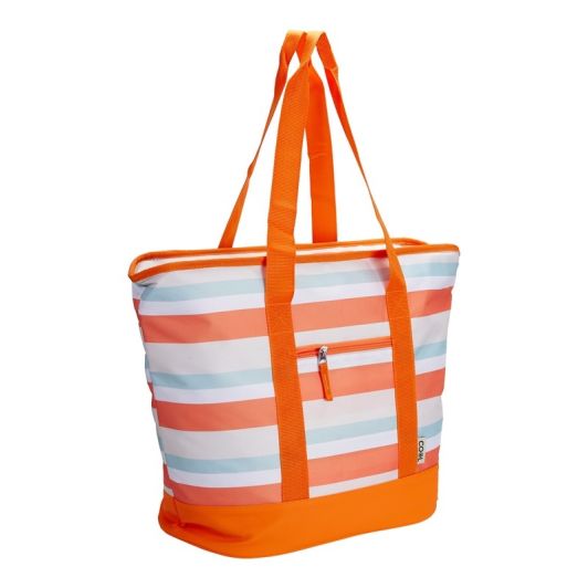 Sac isotherme souple 24L à rayures
