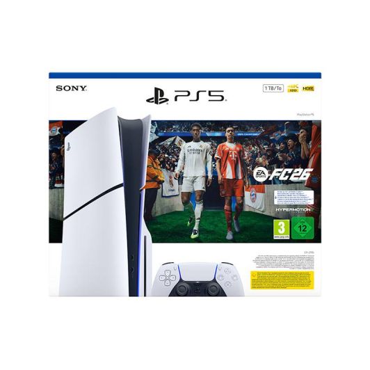Console SONY PS5 Standard Chassis E + jeu FC 26