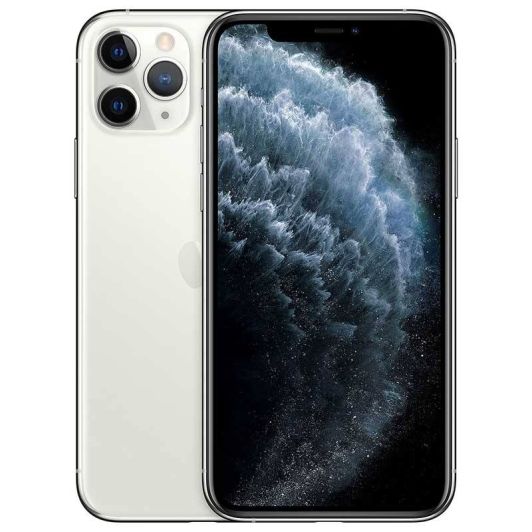 APPLE iPhone 11 Pro 512Go Argent Reconditionné grade Éco Batterie Neuve