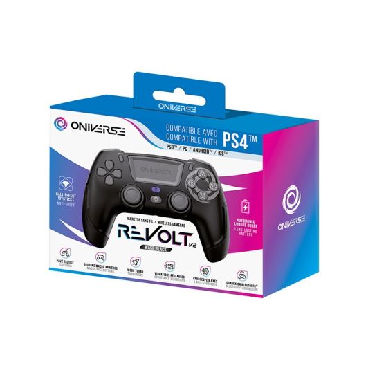 Manette ONIVERSE Sans fil Revolt V2 pour PS4