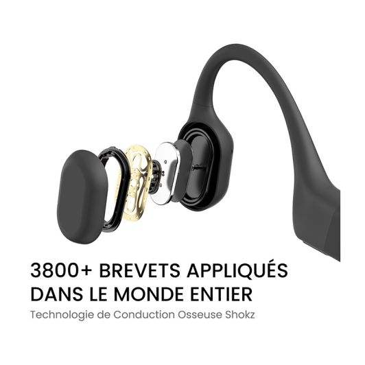 Casque bluetooth SHOKZ OPENRUN Noir