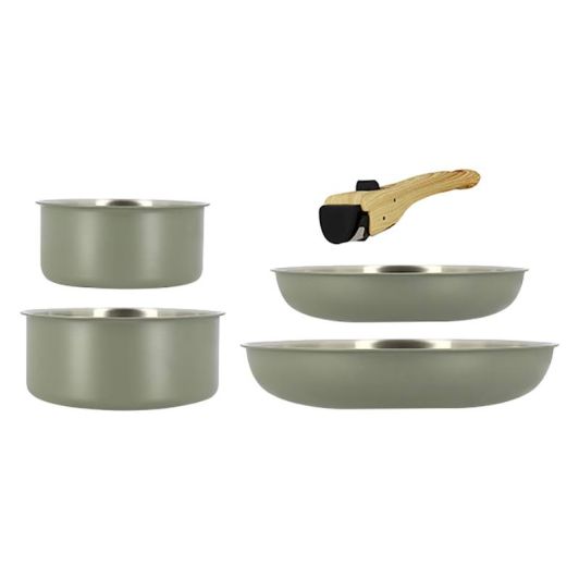 Batterie MENASTYL EASYNOX 5 pièces kaki