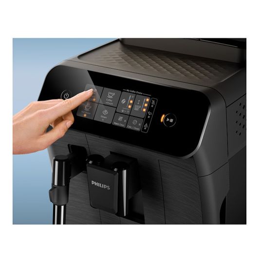 Expresso broyeur PHILIPS EP0820/00 Machine à café à grain noir + mousseur à lait