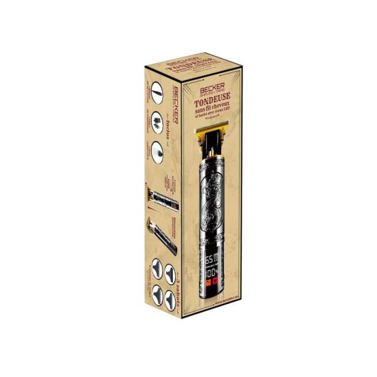 Tondeuse BECKER CHEVEUX & BARBE - DRAGON BLACK