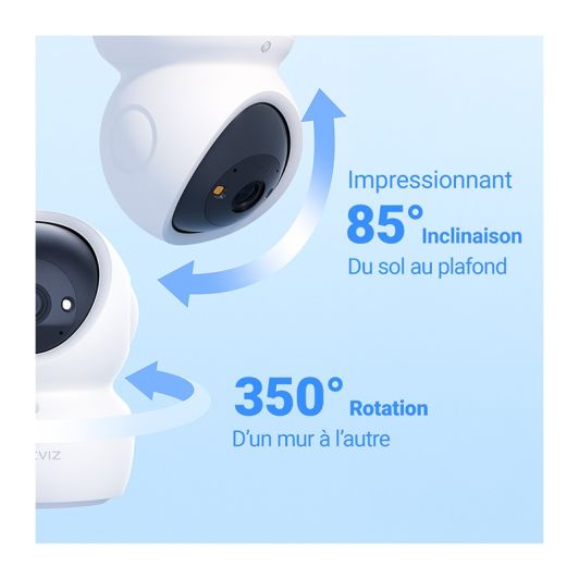 Caméra de surveillance EZVIZ H6C G1 4K