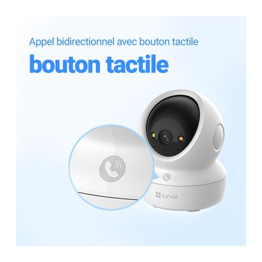 Caméra de surveillance EZVIZ H6C G1 4K