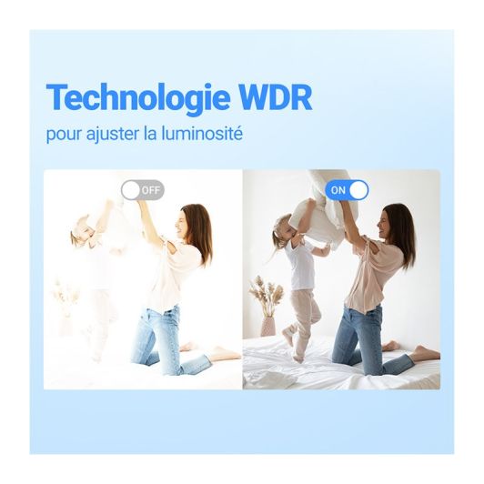 Caméra de surveillance EZVIZ H6C G1 4K