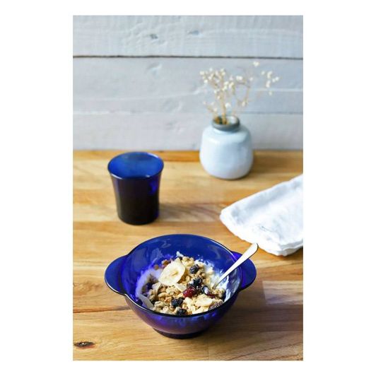 Bol DURALEX à oreilles Lys saphir 51cl