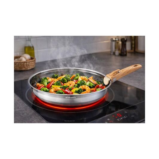 Batterie ARTHUR MARTIN 10 pièces inox