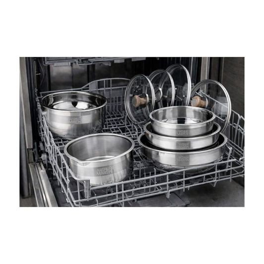 Batterie ARTHUR MARTIN 10 pièces inox