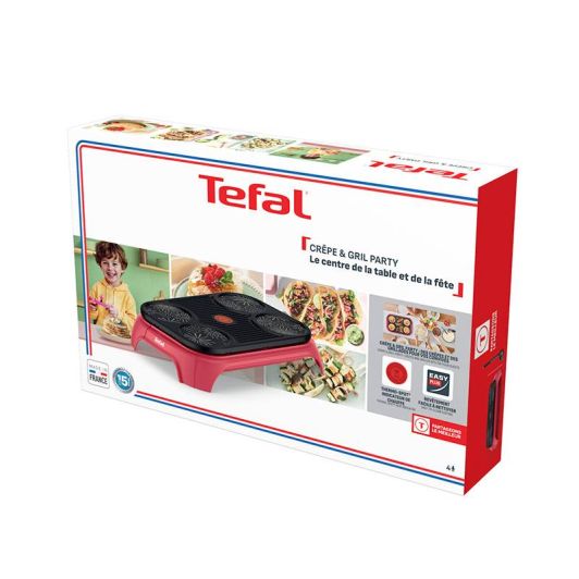 Crêpière TEFAL 4parts + grill PY55A7F0