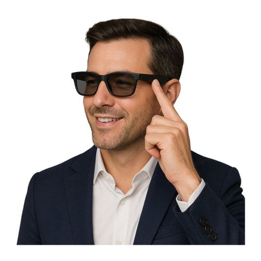 Lunettes intelligentes CROSSBUDS CR44 Noires