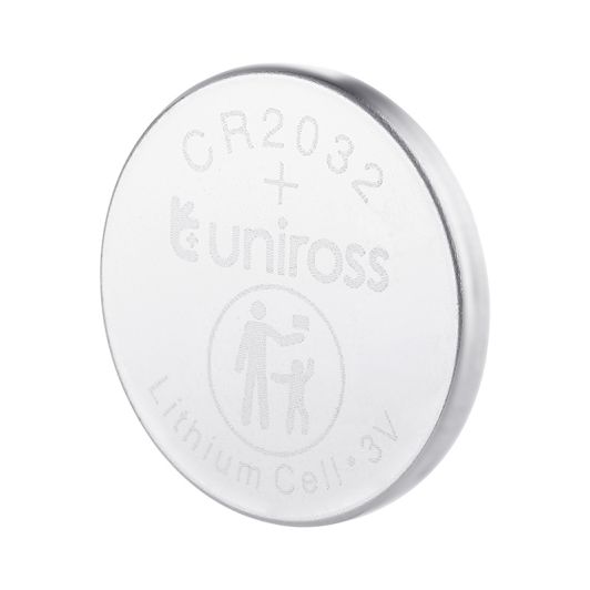 Lot de 4 piles UNIROSS CR2032