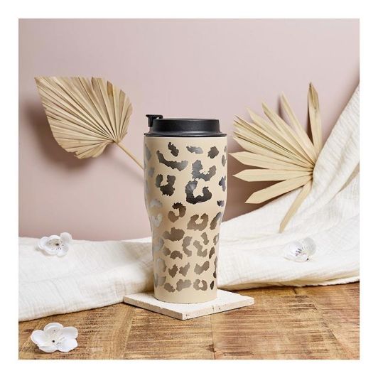Mug de transport Leopard 600ml