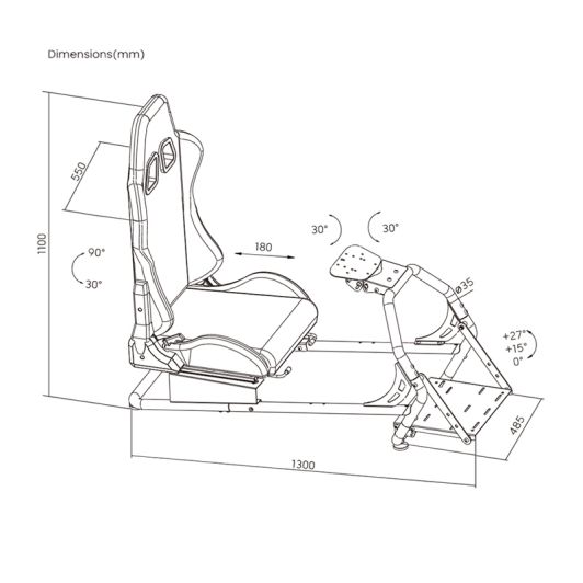 Cockpit OPLITE GT3 COCKPIT SIMRACING