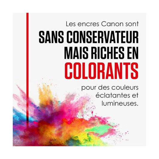 Cartouche d'encre couleur Canon CL-586